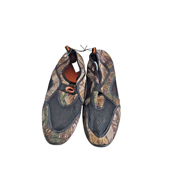 Realtree Men's Camo Water Shoes Slip On Mesh Sneaker Aqua Socks Size 11 - Picture 1 of 7